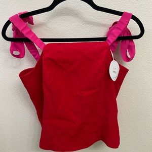 STAUD Sleeveless Louie Top